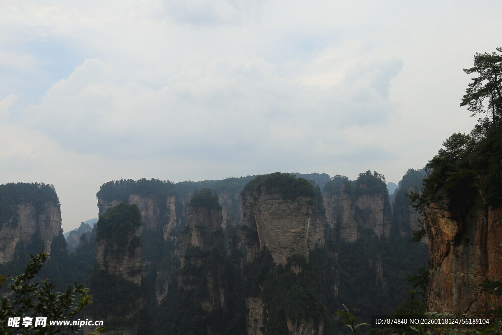 张家界奇峰美景