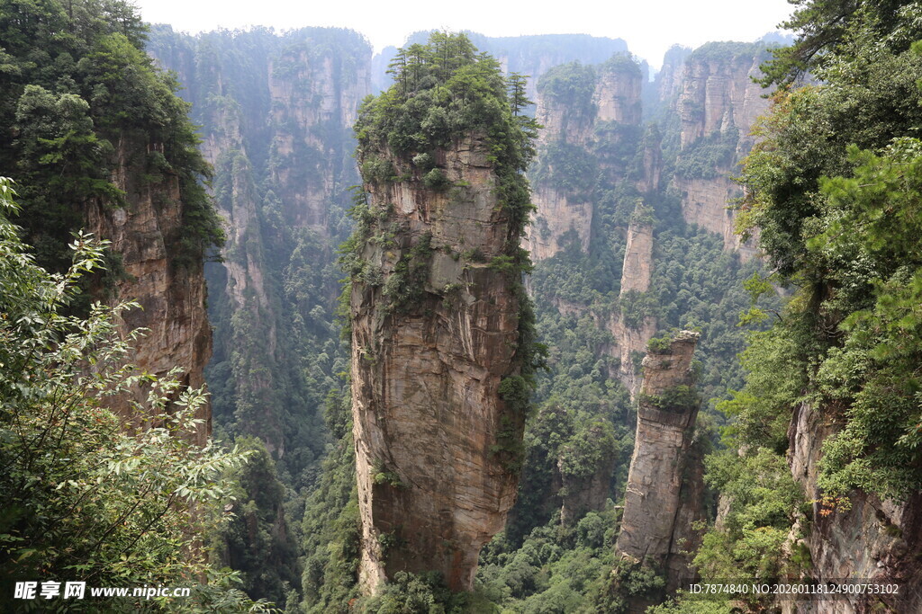 张家界奇峰异石景观