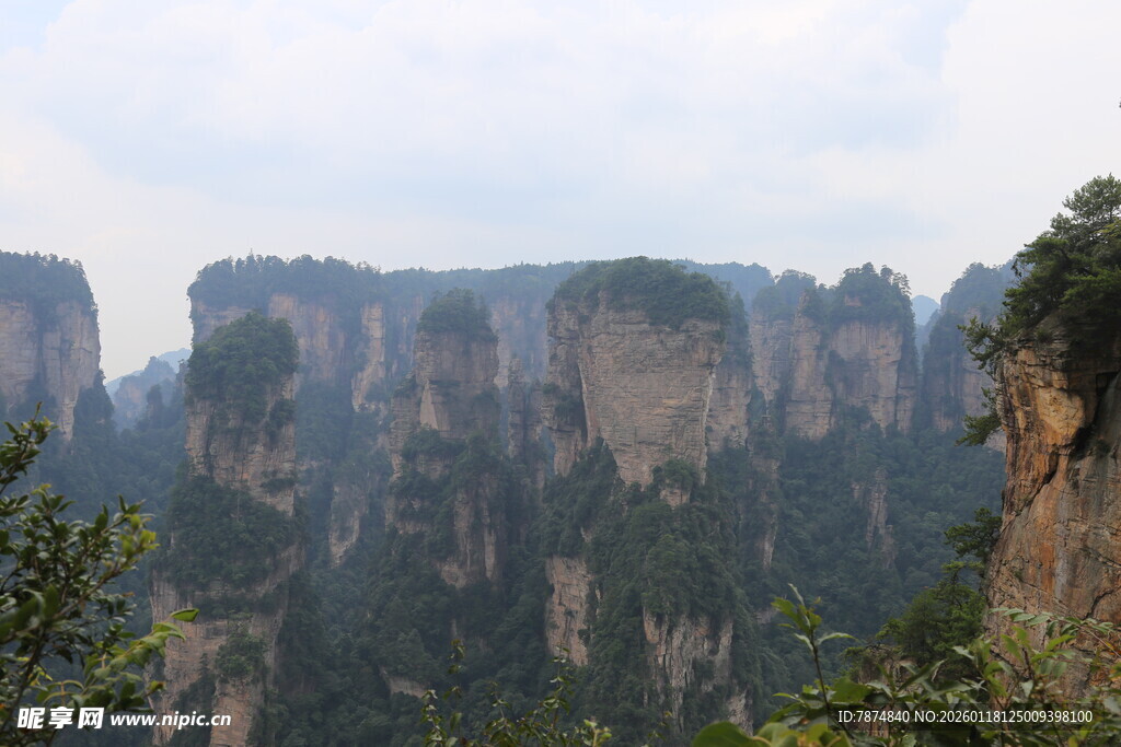 张家界奇峰美景