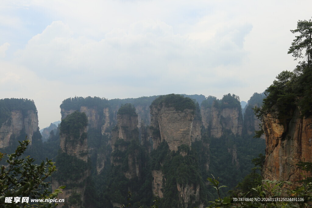 张家界奇峰美景