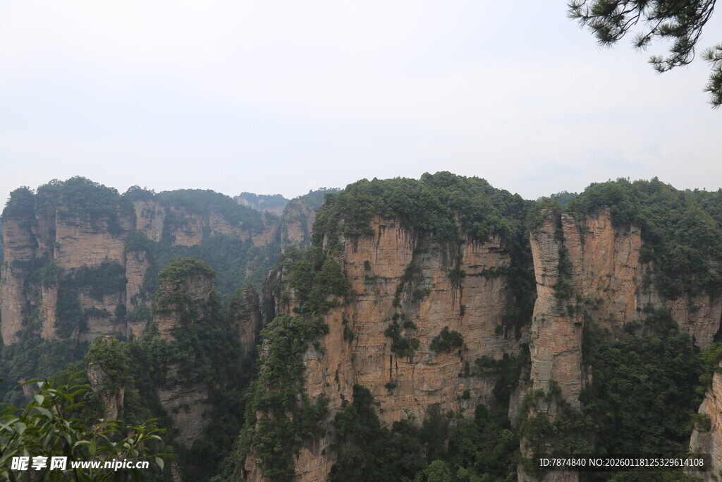 张家界奇峰美景