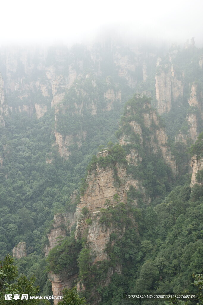 张家界奇峰异石景观