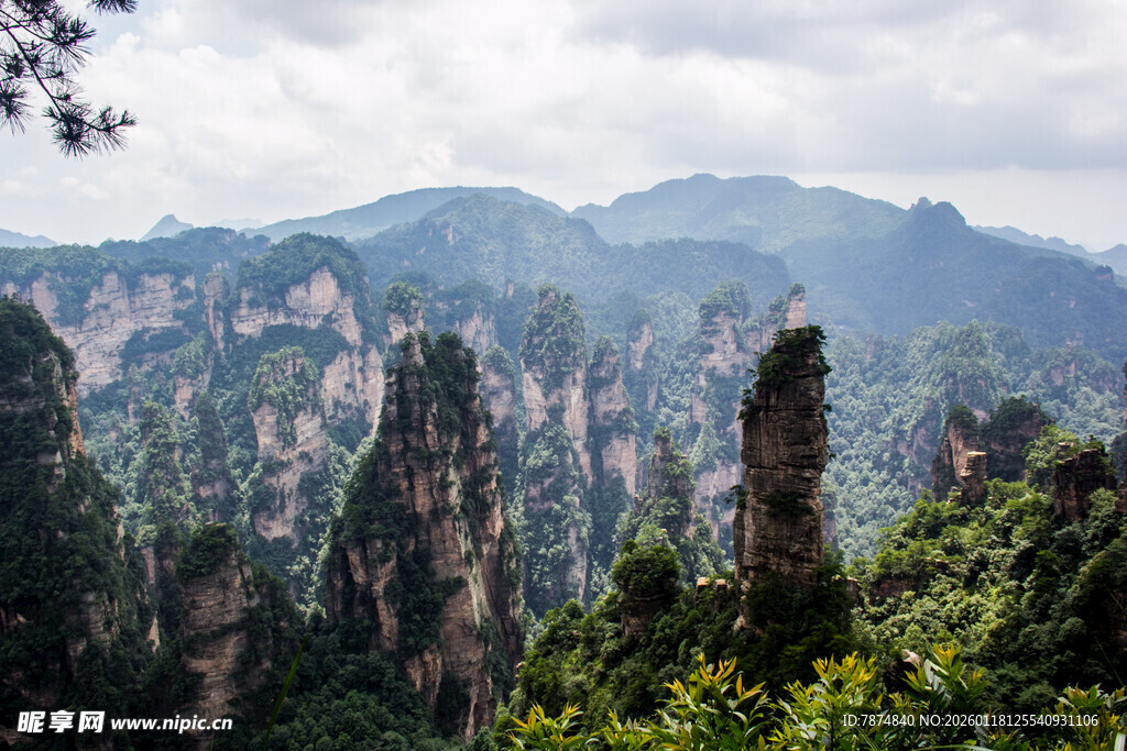 张家界奇峰景观