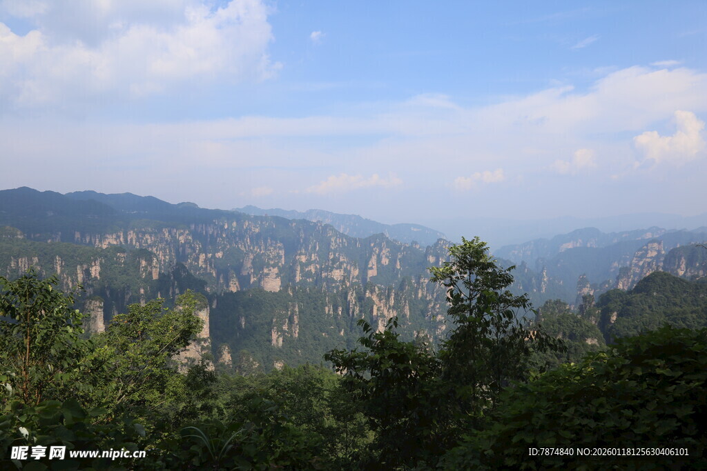 张家界奇峰美景