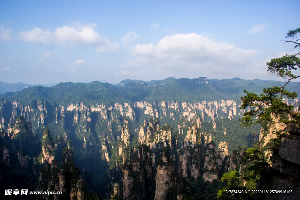 张家界奇峰美景