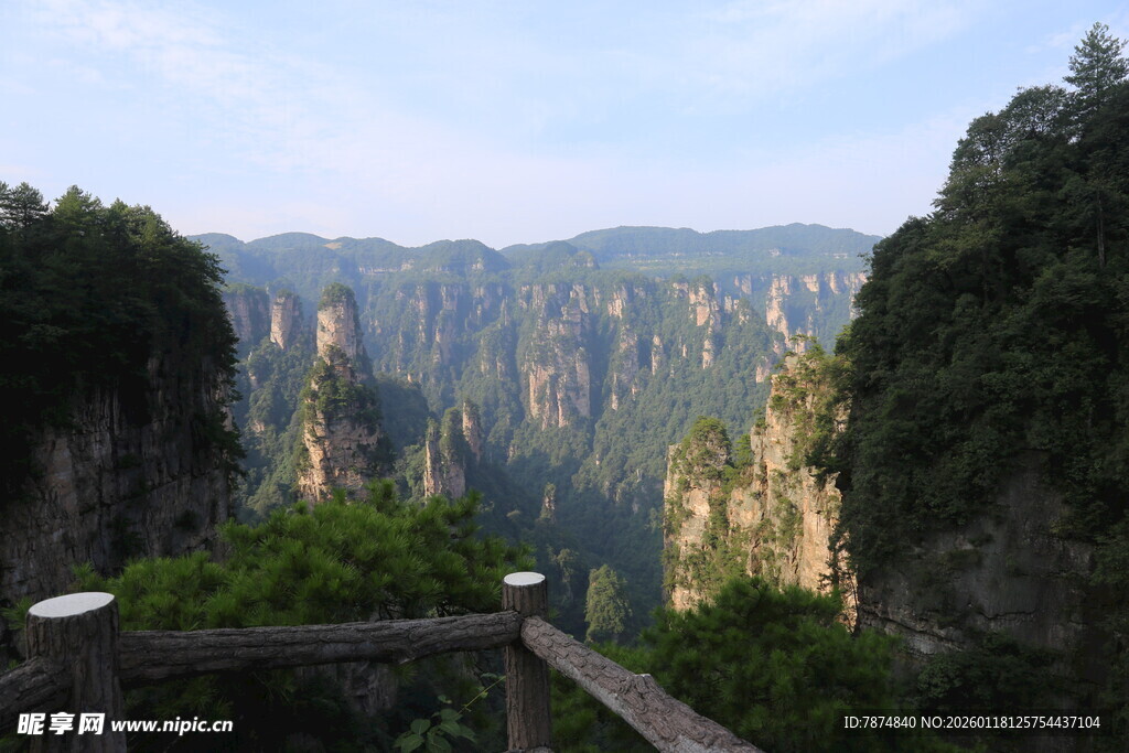 张家界奇峰美景