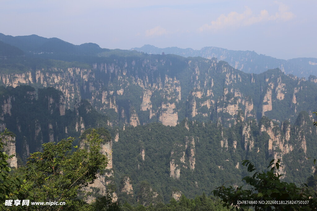 张家界奇峰美景