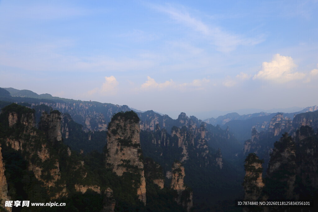 张家界奇峰美景