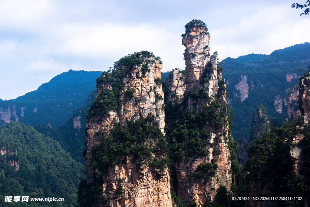 张家界奇峰美景