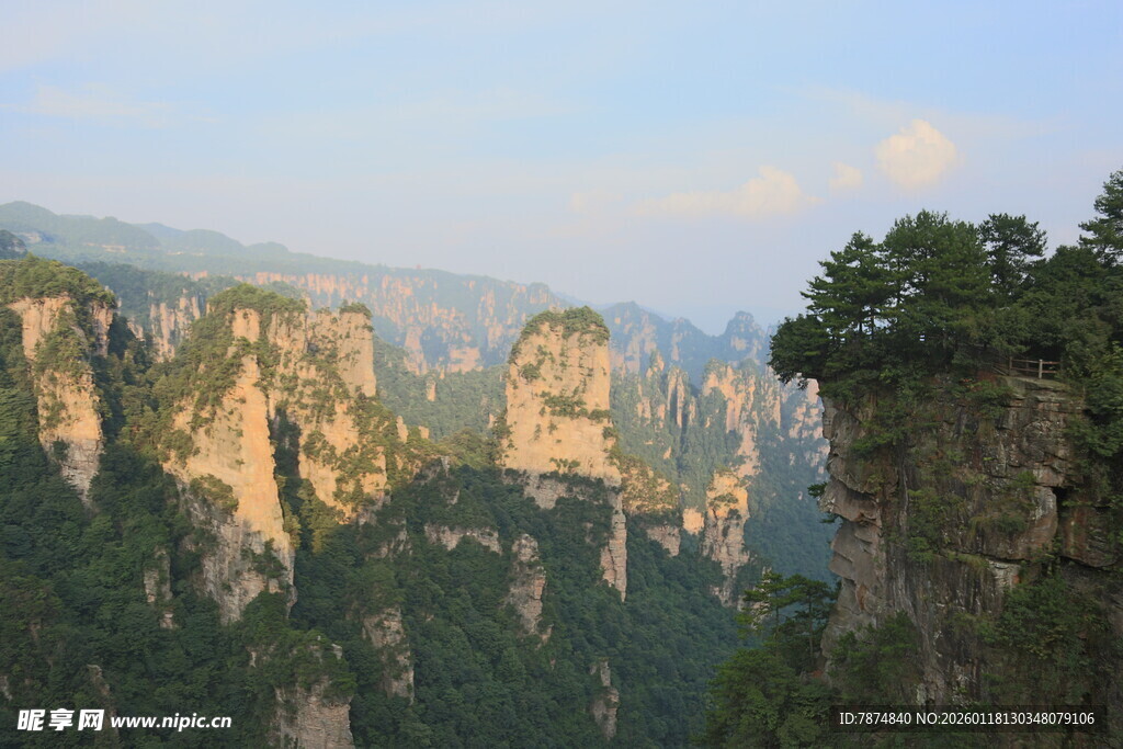 张家界奇峰美景
