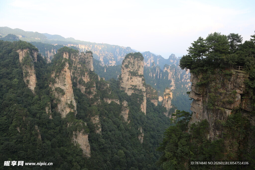 张家界奇峰美景