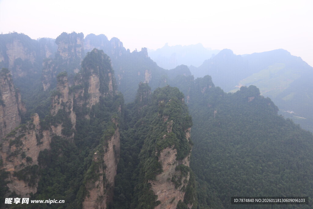 张家界奇峰美景