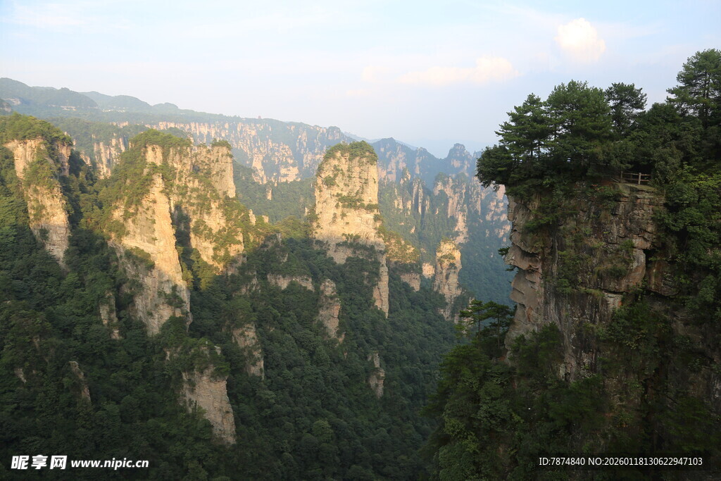 张家界奇峰美景