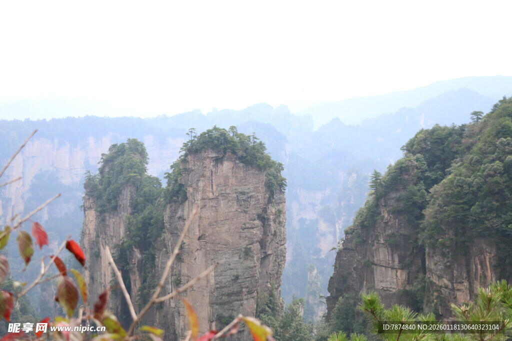 张家界奇峰美景