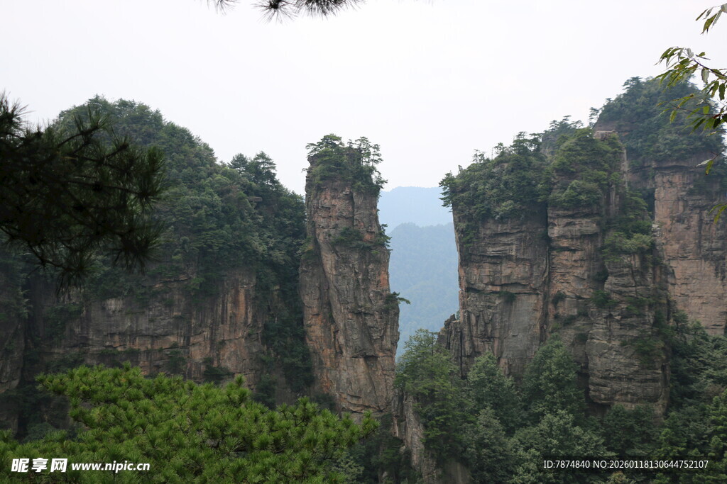 张家界奇峰景观