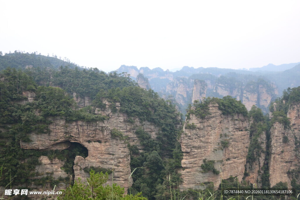 张家界奇峰美景
