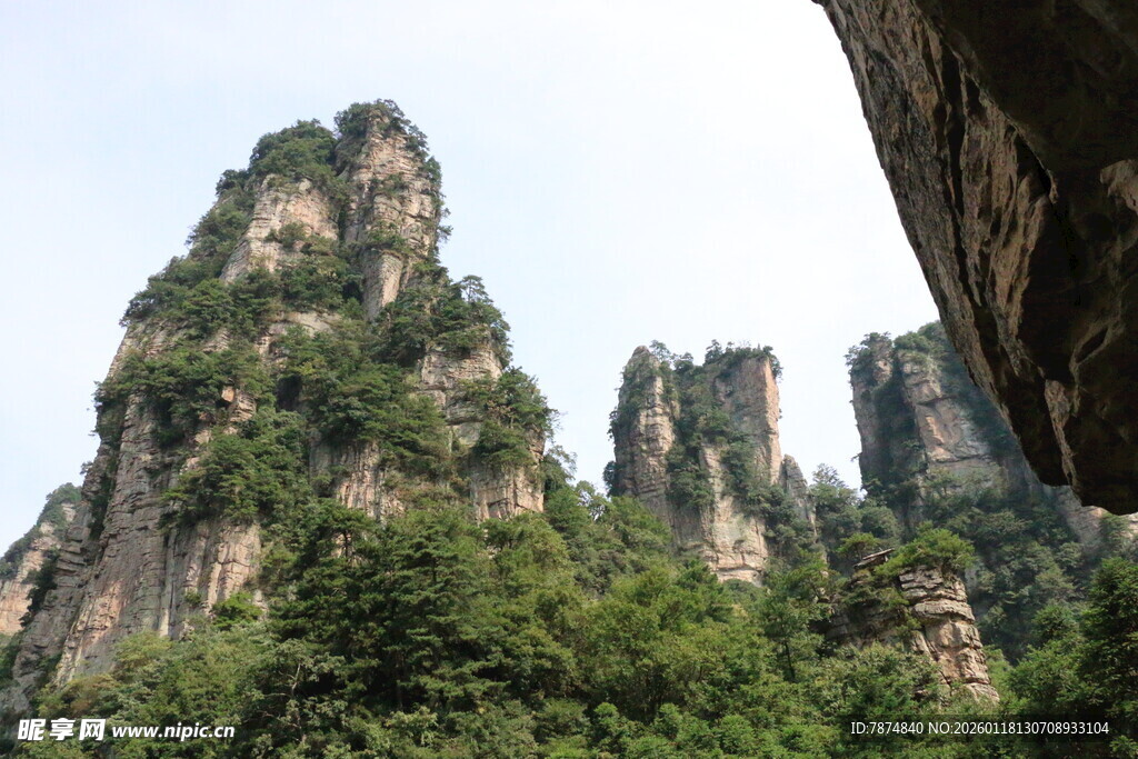 张家界奇峰异石景观