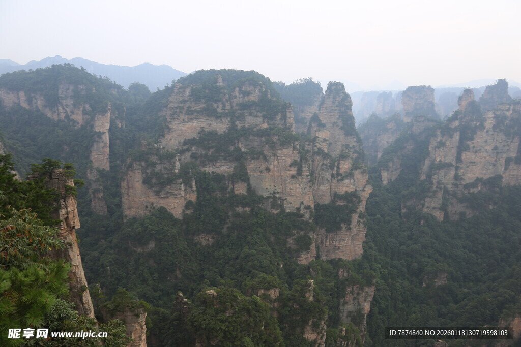 张家界奇峰美景