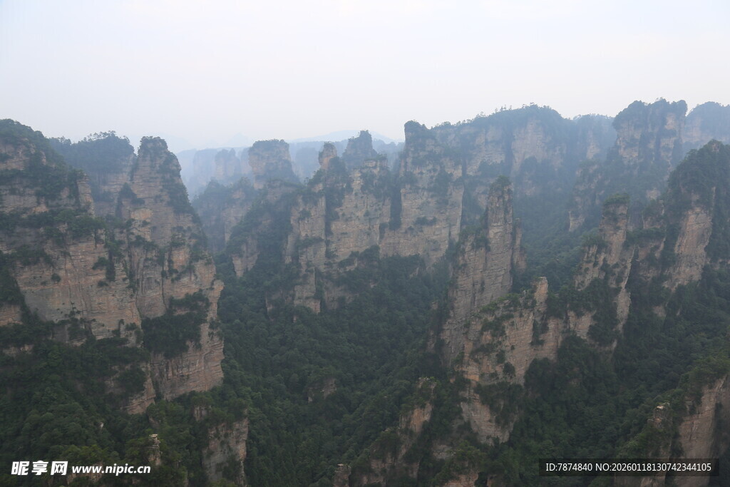 张家界奇峰美景