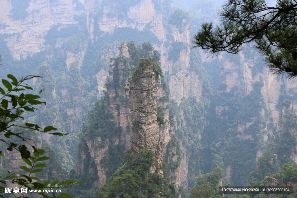 张家界奇峰美景