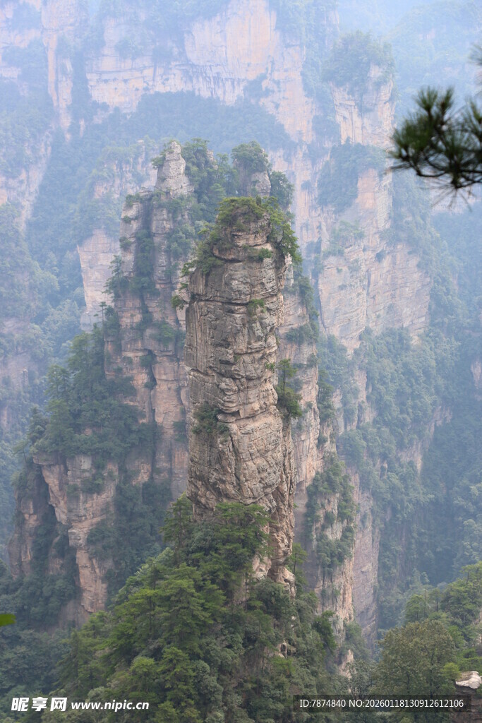 张家界奇峰景观