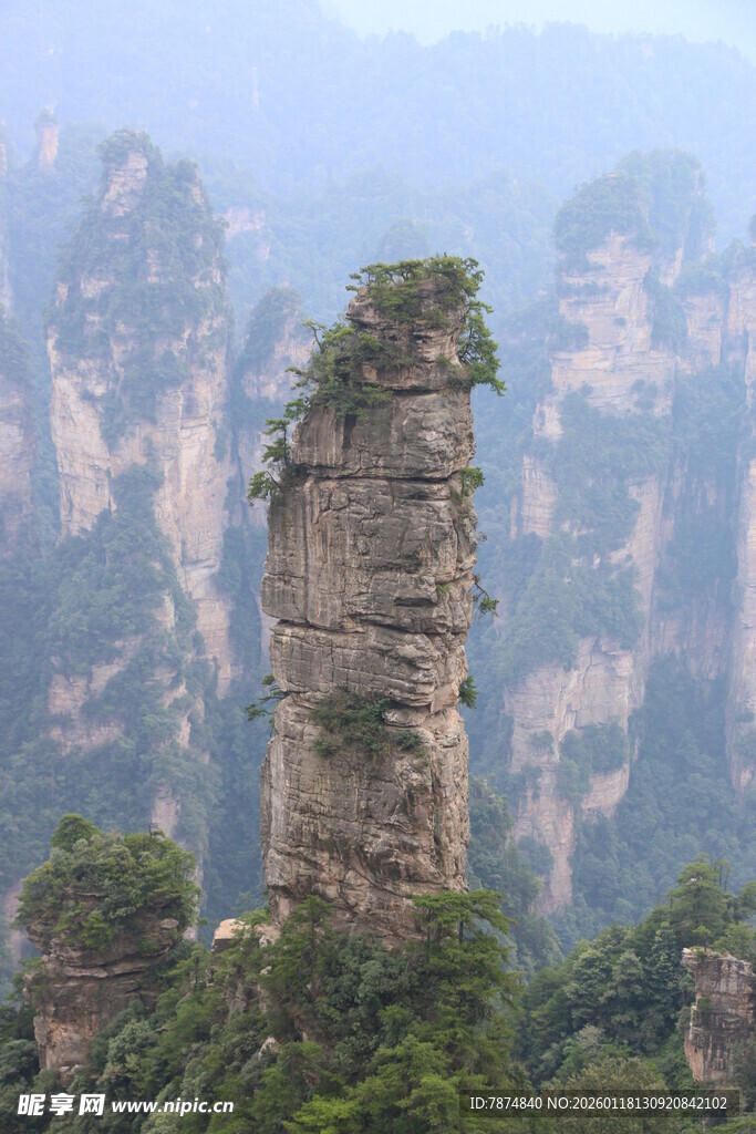 张家界奇峰景观