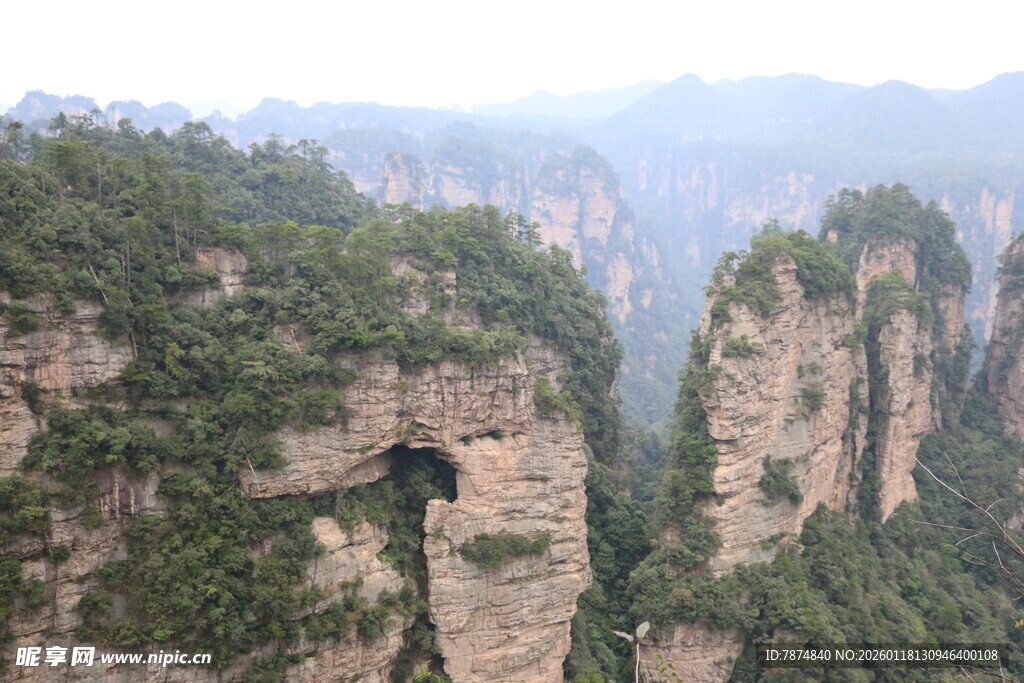 张家界奇峰美景