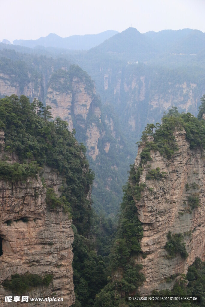 张家界奇峰异石景观