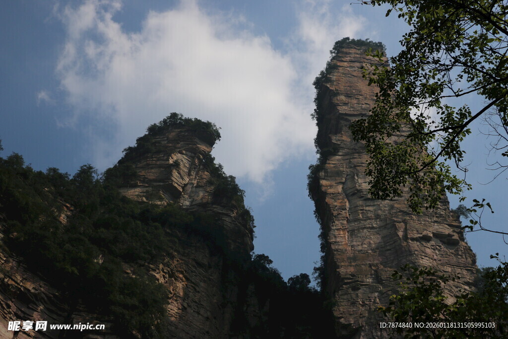 张家界奇峰美景