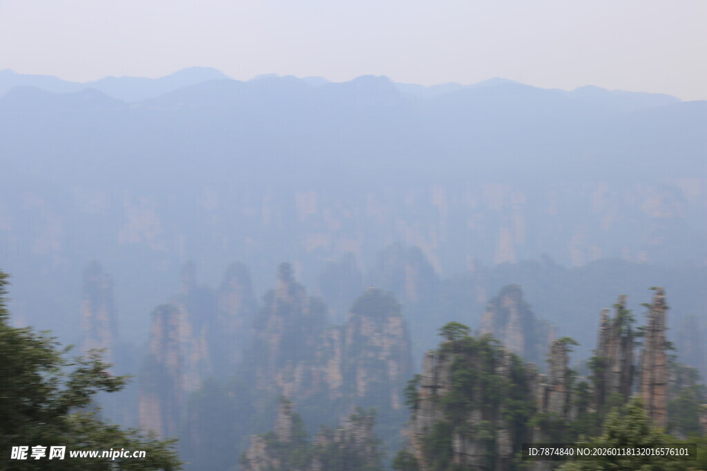 张家界奇峰美景