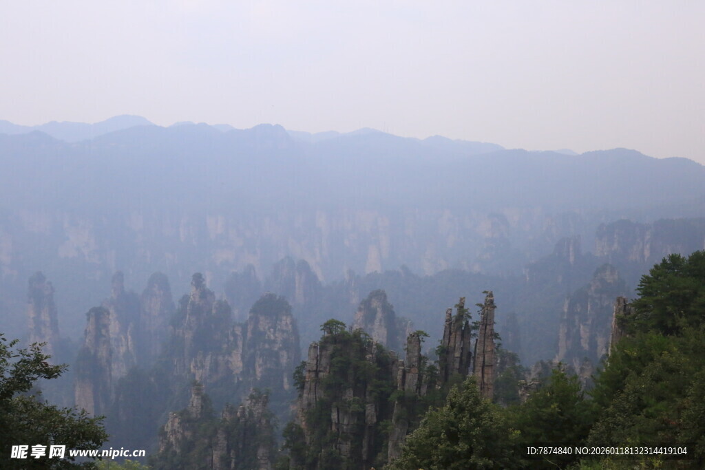 张家界奇峰美景
