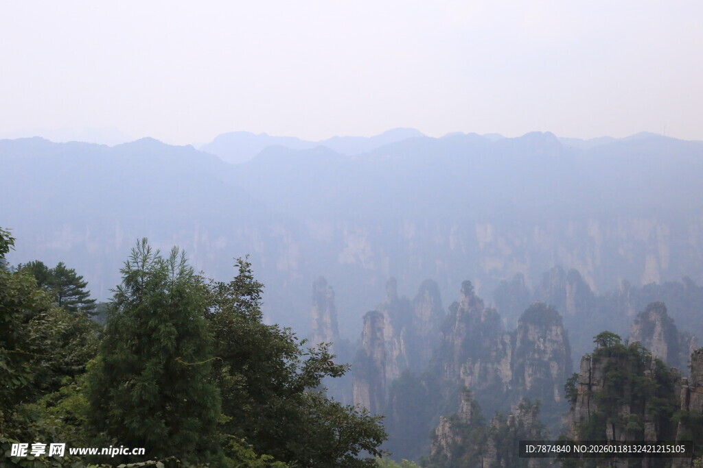 张家界奇峰美景
