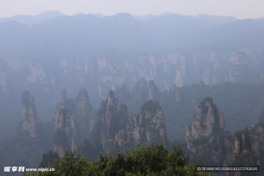 张家界奇峰景观