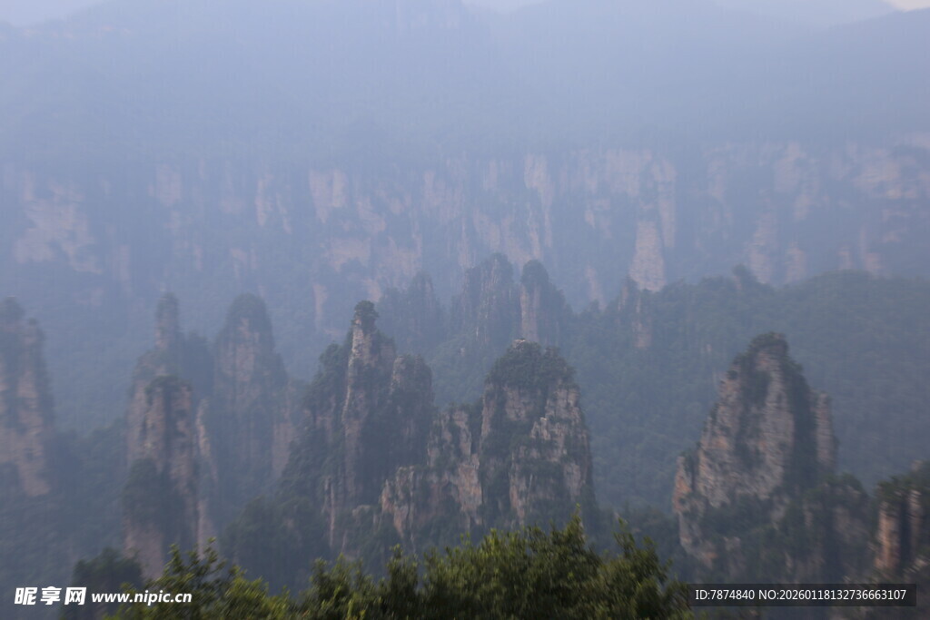张家界奇峰景观