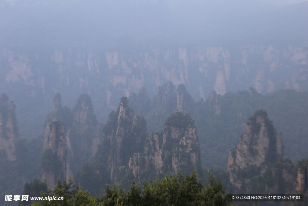 张家界奇峰美景