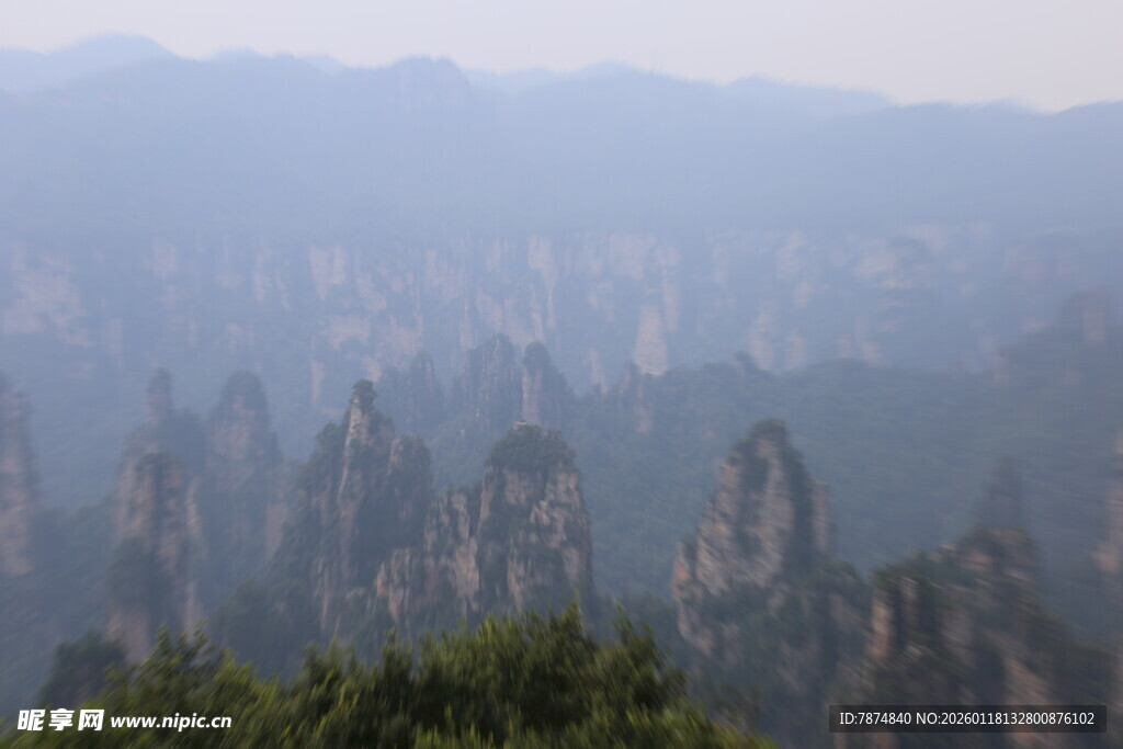 张家界奇峰美景