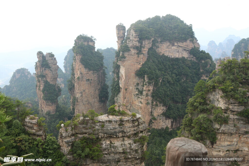 张家界奇峰异石景观