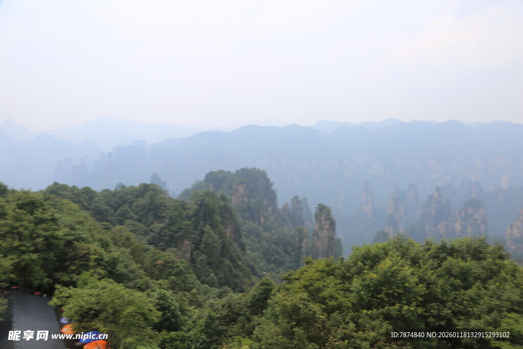 张家界山林美景