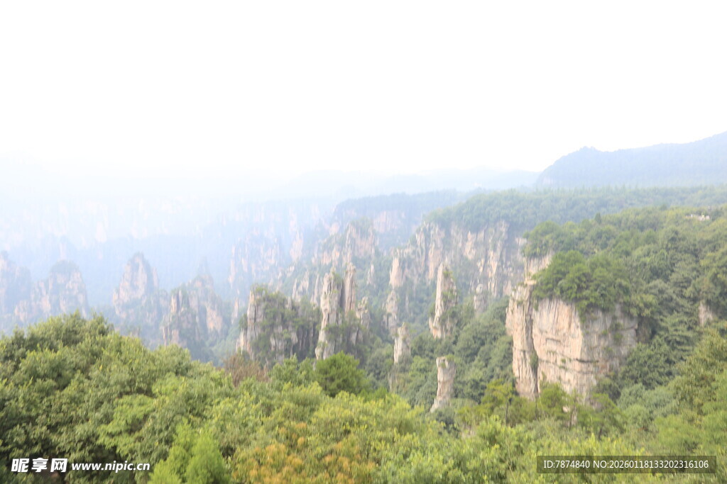 张家界奇峰异石景观