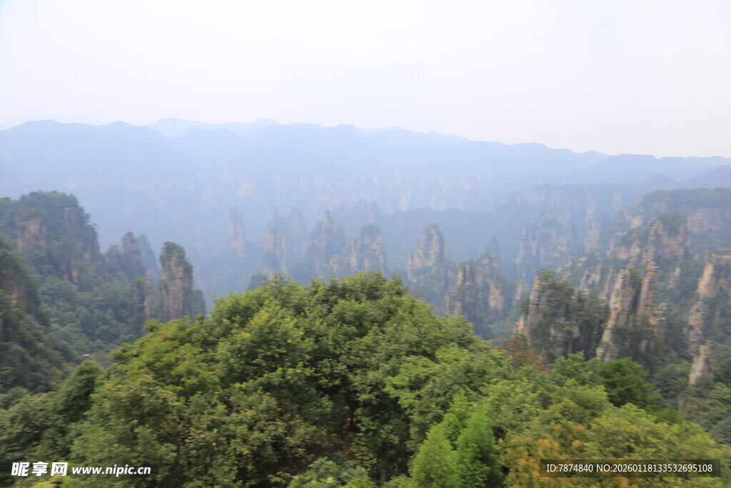 张家界奇峰异石景观