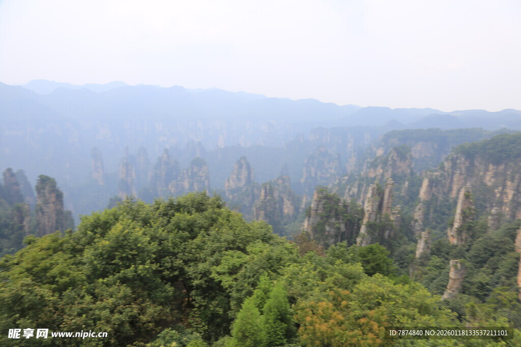 张家界奇峰异石景观