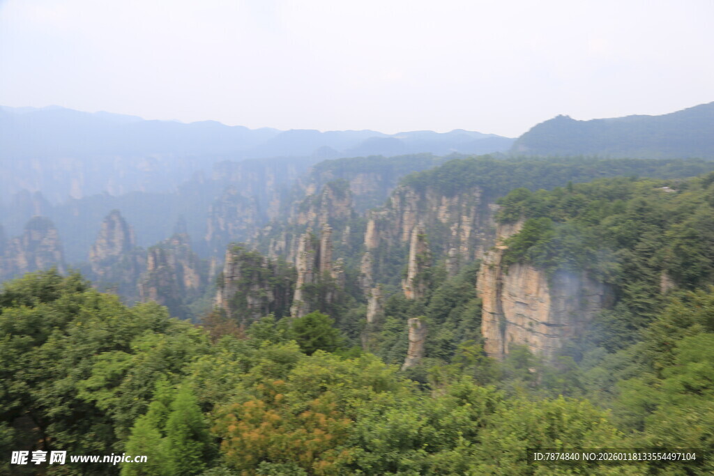 张家界奇峰异石景观