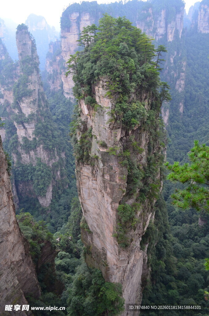 张家界奇峰景观