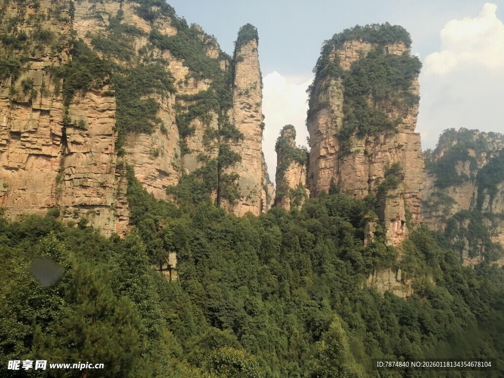 张家界奇峰异石景观