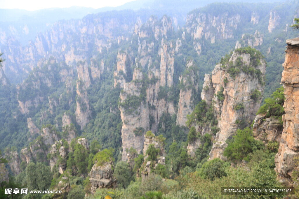 张家界奇峰美景
