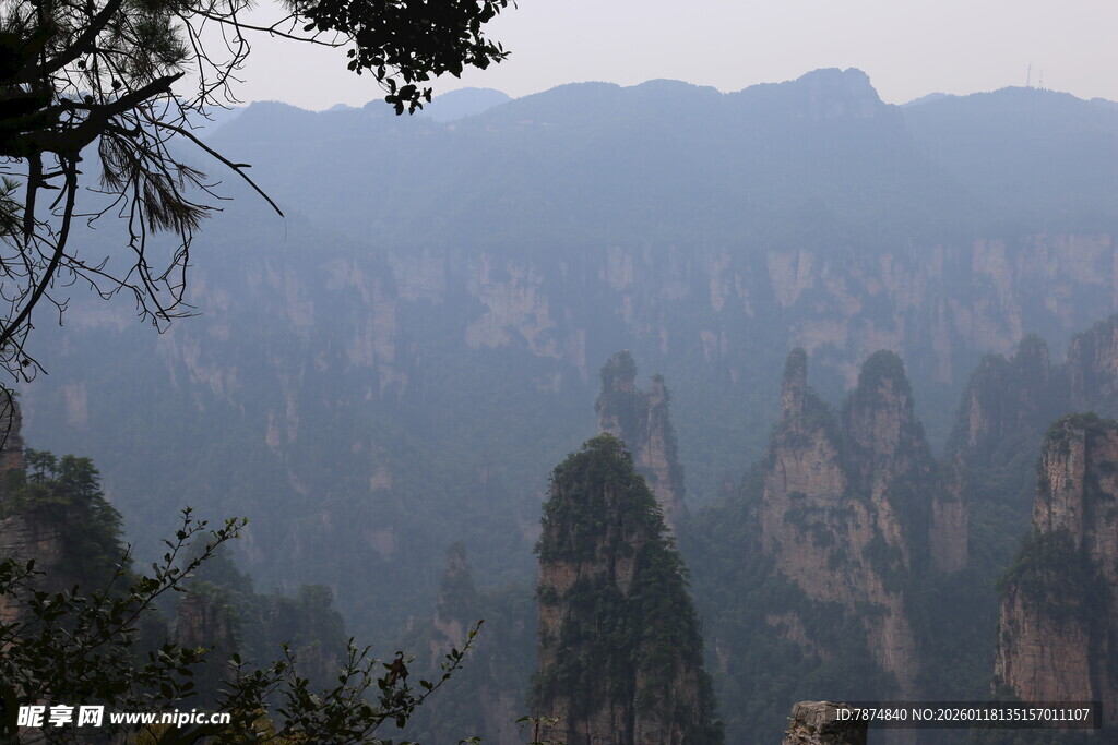 张家界奇峰景观
