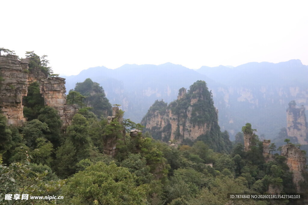 张家界奇峰异石景观