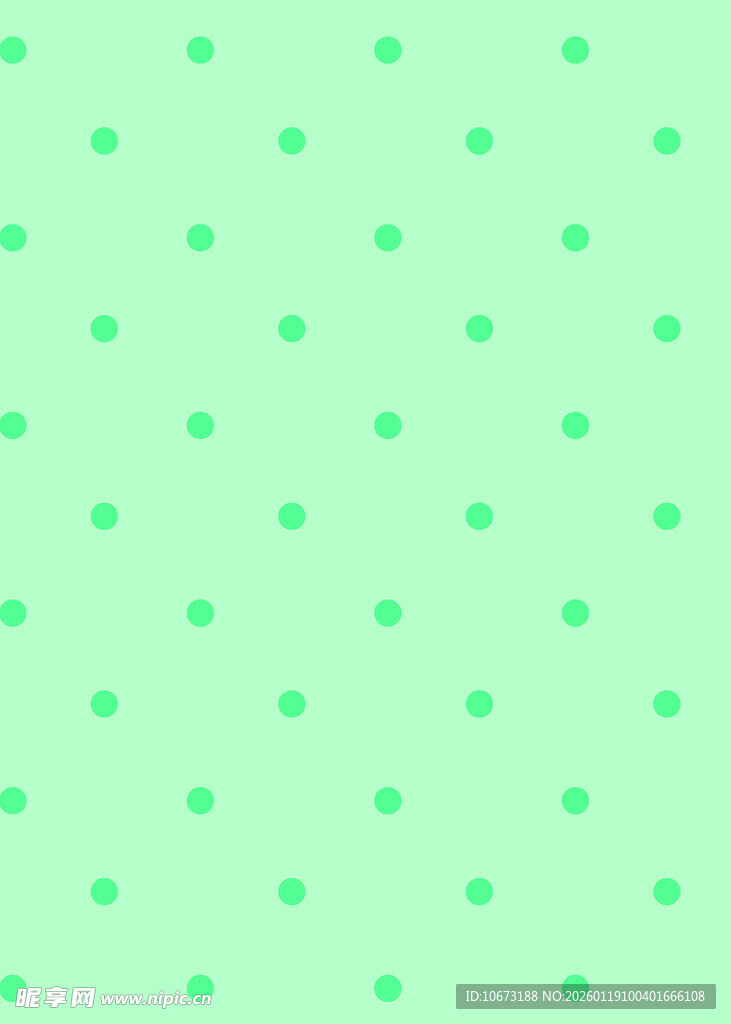 浅绿色波点简约背景图
