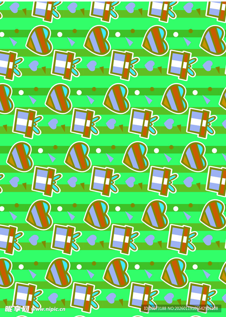 绿色背景足球图案无缝纹理