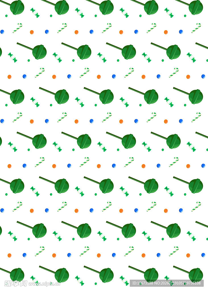 绿色波点图案背景纹理
